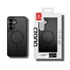 Crong Hybrid Matte Magnetic MagSafe puzdro pre Samsung Galaxy S26+ — TPU + PC, čierna