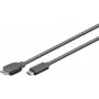 Wentronic Goobay USB 3.0 SuperSpeed kábel > USB-C™, 1 m - USB 3.0 Micro konektor samec (typ B) > USB-C konektor samec (67996)