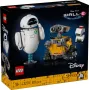 LEGO Disney Pixar 43279 WALL-E a EVE stavebnica, 811 dielikov, 18+