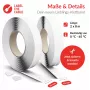 Káblová páska Label the Cable Easy Tape Strap LTC 1520-8-20, dĺžka 8 m, šírka 20 mm, biela
