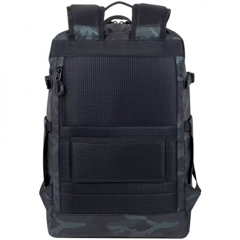 Rivacase Sherwood batoh Camouflage, Navy polyester, polyuretán