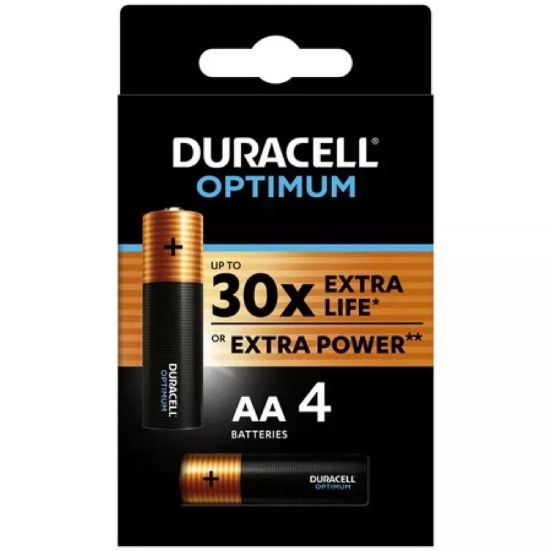 Duracell Optimum AA LR6 batérie blister 4 kusy