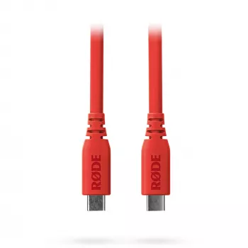 Rode SC27-R USB-C na USB-C kábel, USB 3.2 Gen1, červená (2 m, PD)