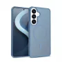 Crong Hybrid Matte Magnetic puzdro pre Samsung Galaxy S26 — PC+TPU, modrá