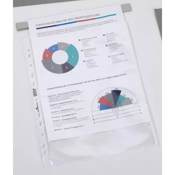Ochranná fólia Durable 265502 A4 polypropylén 25 kusov transparentná