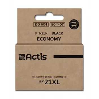 Atramentová kazeta ACTIS KH-21R kompatibilná s HP 21XL C9351A – čierna, pigmentový atrament 20 ml, vysoká (XL) výťažnosť, jednotlivé balenie