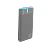 PowerBank EnerGo 10000mAh sivá-modrá