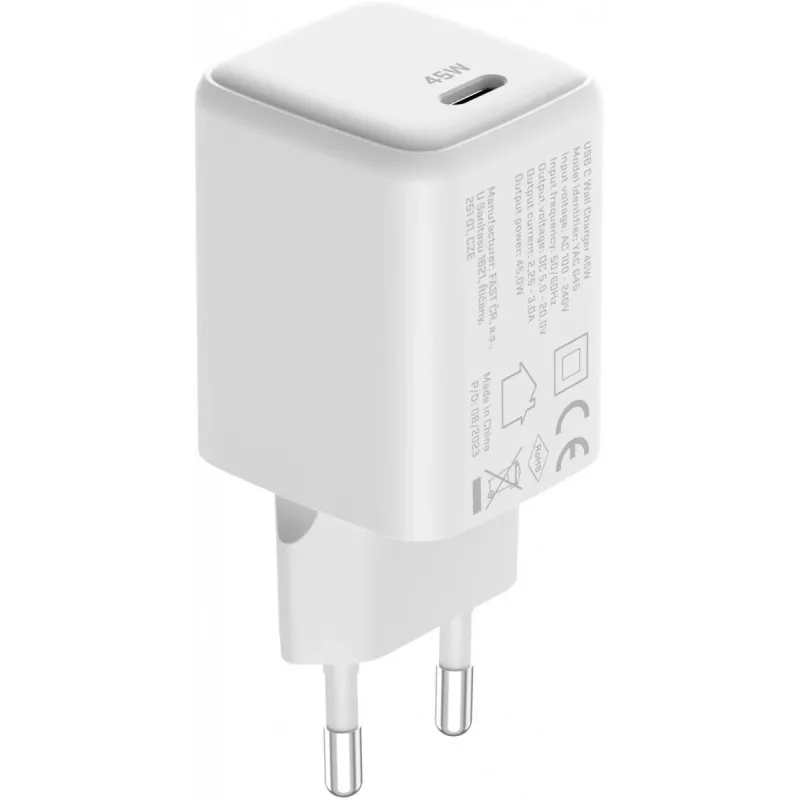 USB-C nabíjačka YENKEE G45 VOLT 45W Power Delivery 3.0, 3A výstup
