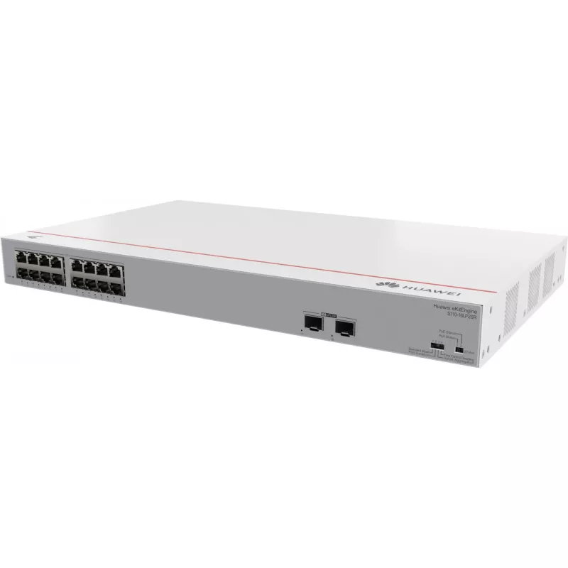HUAWEI eKit S110 séria S110-16LP2SR neupravovaný L2 Gigabit Ethernet (10/100/1000) Power over Ethernet (PoE) 1U sivý