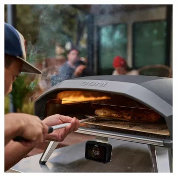 Ooni Koda 2 Pro príprava pizze čierna strieborná 1 pizza 46 cm