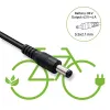 Nabíjačka QOLTEC 36V–42V 4A pre e-bike, DC konektor samec 5,5×2,1 mm