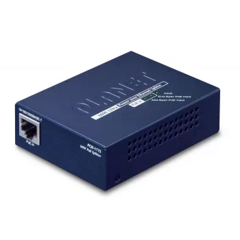 Planet POE-171S - jednoportový Ultra PoE rozbočovač - 10/100/1000 - (12V/19V/24V) (POE-171S)