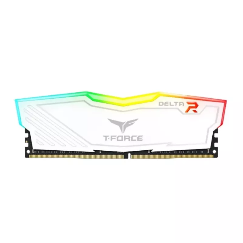 DIMM 16 GB DDR4-3600 (2x 8 GB) Dual-Kit, pamäť biela, TF4D416G3600HC18JDC01, Delta RGB, INTEL XMP