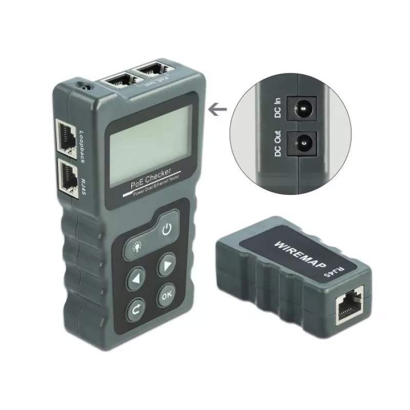 Tester sieťových káblov DeLOCK 63110