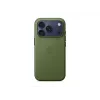 Puzdro Apple iPhone 17 Pro TechWoven Case s MagSafe zelené