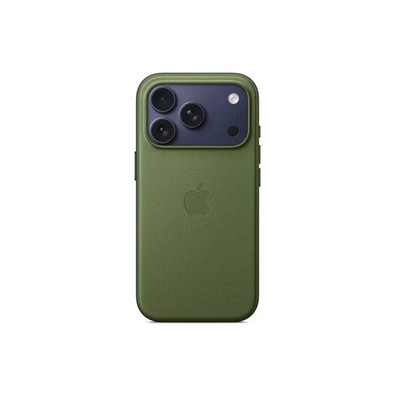 Puzdro Apple iPhone 17 Pro TechWoven Case s MagSafe zelené