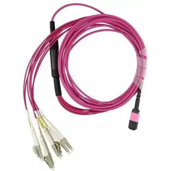 MPO-4xLC multimódový OM4 patch kábel BlueOptics 470-ABPG 5 metrov