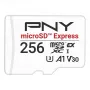 MicroSDXC pamäťová karta PNY microSD Express 256 GB UHS‑I čítanie 890 MB/s zápis 750 MB/s U3 V30