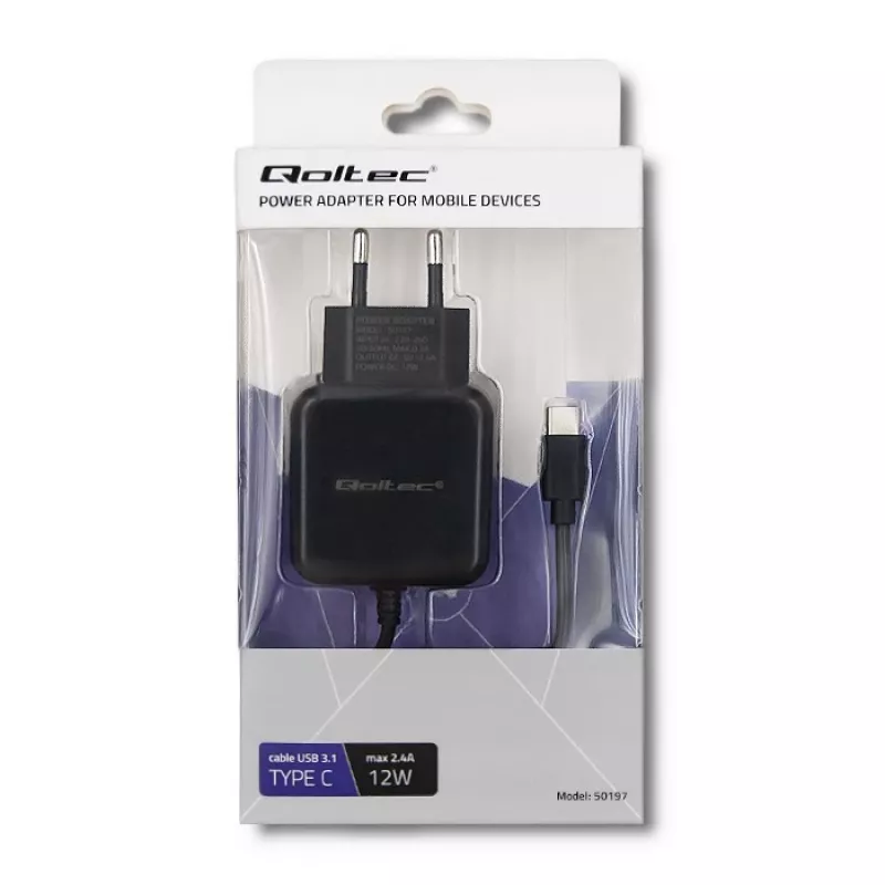 Nabíjačka Indoor Qoltec 50197