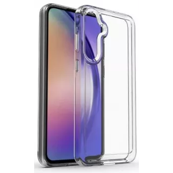 Smartfón priehľadné ochranné puzdro eSTUFF pre Samsung Galaxy A26, 100% TPU, transparentné
