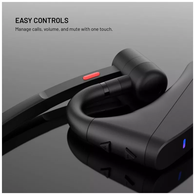 FIXED Talk Pro Bluetooth headset, čierny
