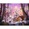 Puzzle Ravensburger Vianoce v lese 2000 dielov