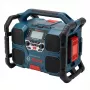Akumulátorové stavebné rádio Bosch GPB 18VH-6, kompatibilné so systémom akumulátorov Bosch 18V