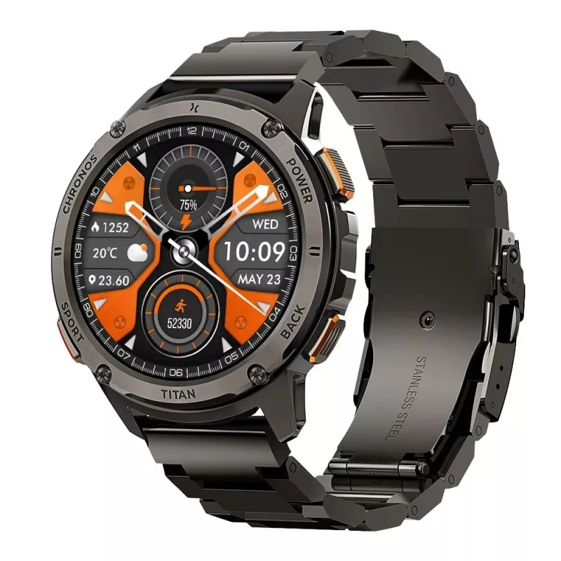 Smartwatch FW110 Titan Chronos čierna