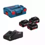 Skrutkovač BOSCH AKUMULÁTOROVÝ 18V 5,0Ah x3 +NABÍJAČKA GAL 18V-40 +LB 0615990L3T OEM