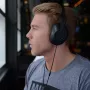 Koss Corp. Europe headset káblový s hlavovým mostom hovory/hudba čierna