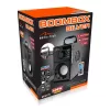 Prenosný reproduktor MEDIA-TECH MT3179, 20 W (RMS 15 W), Bluetooth 5.1, FM, MicroSD, USB, AUX, Li-Ion, 6 h, drevené puzdro