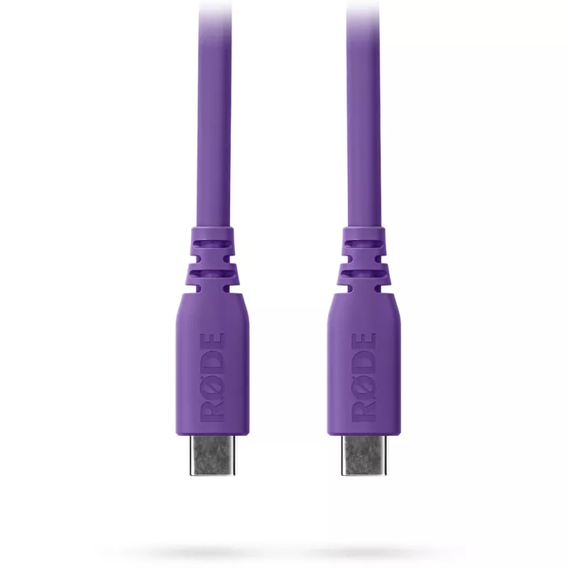 Rode SC27-PU USB-C na USB-C kábel USB 3.2 Gen1, fialový (2 m, PD)