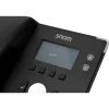 snom D120 - VoIP telefón - trojstranná konferencia - SIP - 2 káble - čierny (4361)