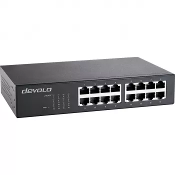 Ethernet switch Devolo 16-portový 16× Gigabit Ethernet