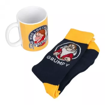 Sada hrnček a ponožky Paladone PP12638DP — dizajn Grumpy