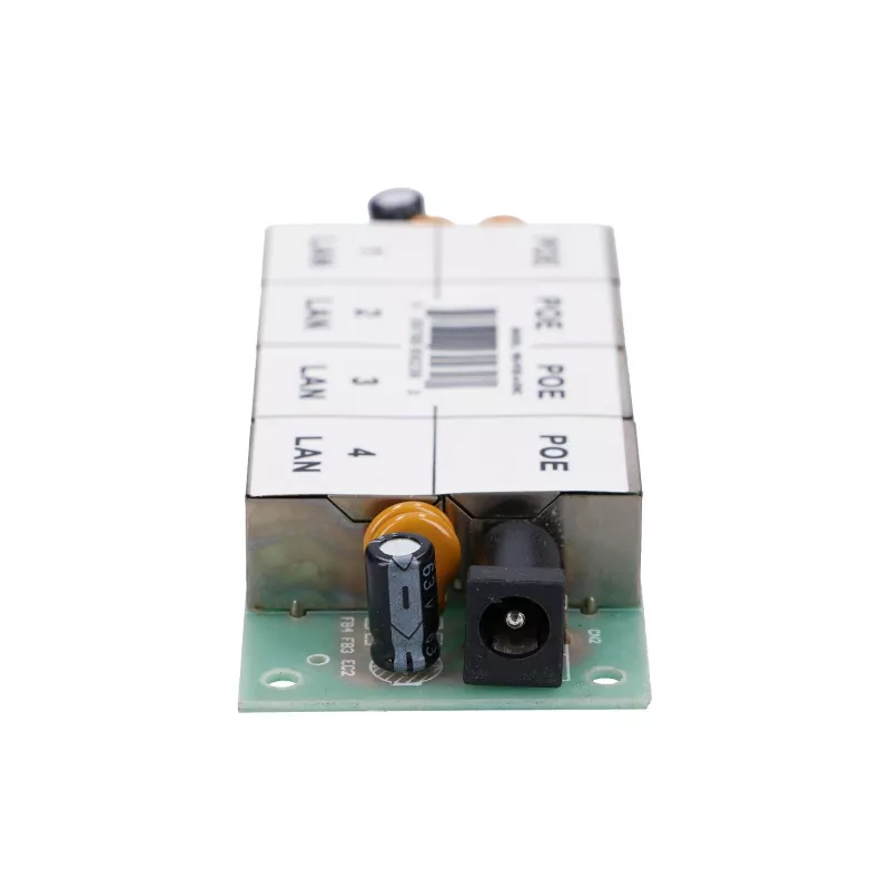 PoE injektor Extralink 4-portový 4x 100 Mb/s RJ45, Fast Ethernet, 48 V, bez skrine