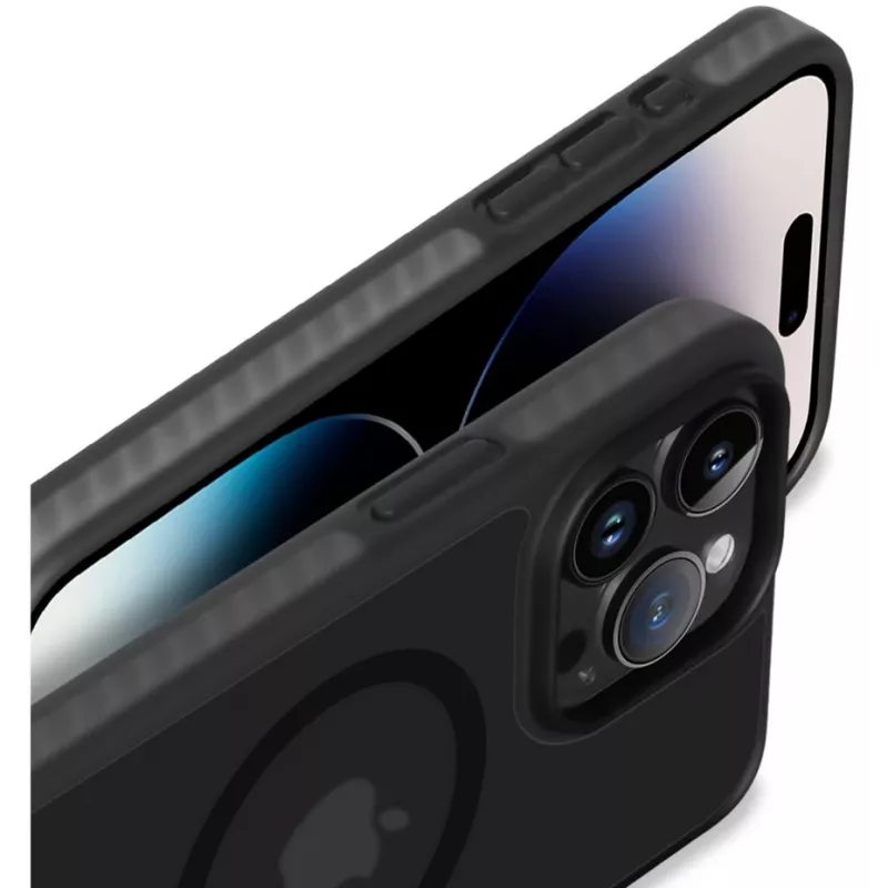 StyleShell Invisio, Puzdro na telefón Čierne, iPhone 16 Pro Max