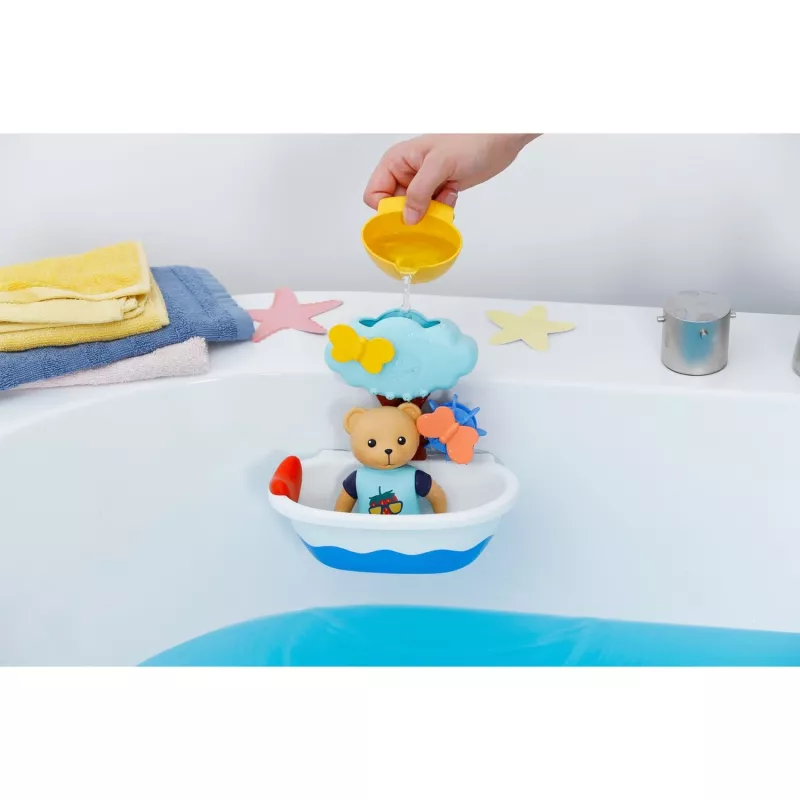 BABY born Splish Splash vaňa s Teddy sada na hranie do vody viacfarebná
