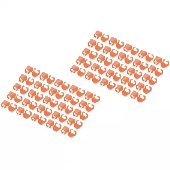 Farebný kódovací klip Digitus Color Clips pre patch káble A-CC-O oranžový
