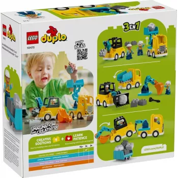 LEGO DUPLO 10475 3-in-1 Stavebné vozidlá
