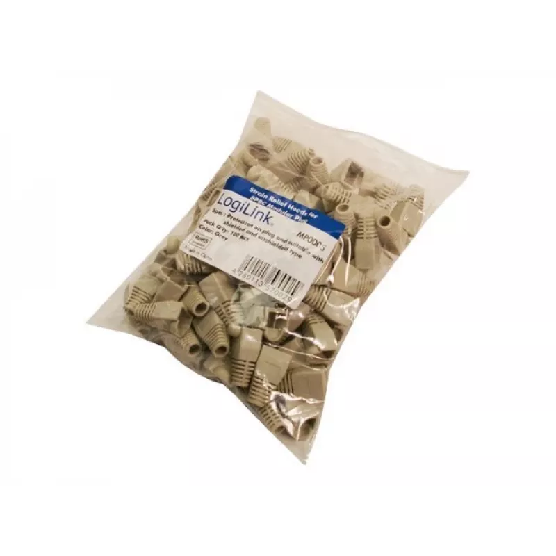 Priechodka na kábel LOGILINK MP0005 pre RJ-45 konektor, sivý