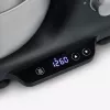 Kuchynský robot Severin KM 3898 1000 W 5,5 L čierna brúsená oceľ strieborná