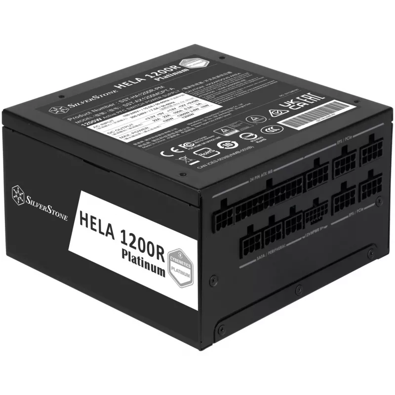 e HELA 1200R Platinum - napájací zdroj - Cybenetics Platinum PCIe 5.0 plne modulárny (SST-HA1200R-PM)