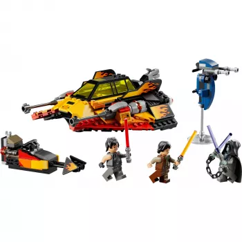 LEGO Star Wars Flame Speeder 75414 snežná sada – 349 dielov, 3 minifigúrky, vek 7+