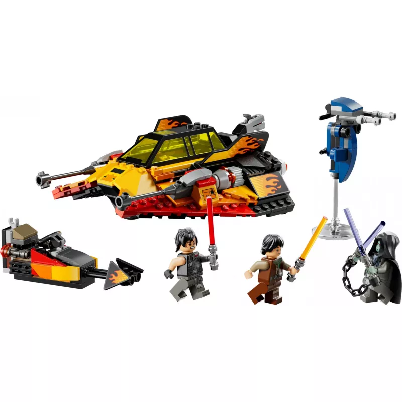 LEGO Star Wars Flame Speeder 75414 snežná sada – 349 dielov, 3 minifigúrky, vek 7+