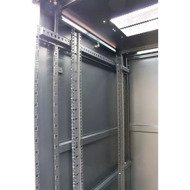 Voľne stojaci rack Extralink racková skriňa 42U 600x800 čierna
