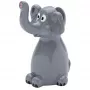 WEDO slon stojan na okuliare, polyresin, sivý, 5,0 x 6,1 x 9,3 cm