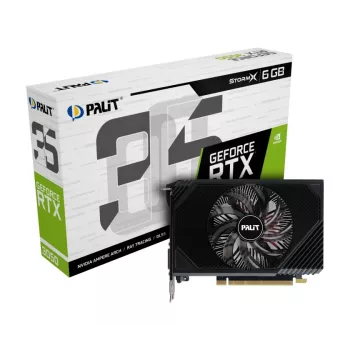 Palit GeForce RTX 3050 StormX 6GB GDDR6 Grafická karta