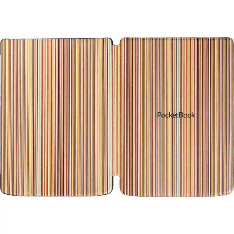 Puzdro PocketBook Shell H-S-743-CL-WW pre 7,8-palcový InkPad 4 / Color 2 / Color 3, farebné prúžky
