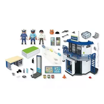 Playmobil Action Heroes 71874 policajná stanica s výsluchovou miestnosťou